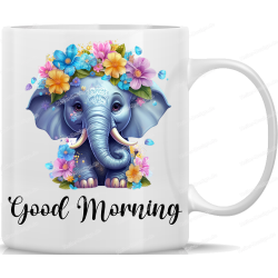 Tasse Kaffeebecher mit Süßem Elefanten Good...