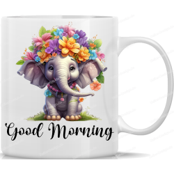 Tasse Kaffeebecher mit Süßem Elefanten Good...