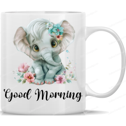 Tasse Kaffeebecher mit Süßem Elefanten Good...