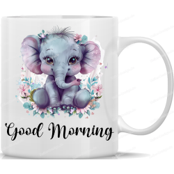 Tasse Kaffeebecher mit Süßem Elefanten Good...