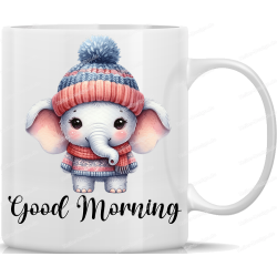 Tasse Kaffeebecher mit Süßem Elefanten Good...