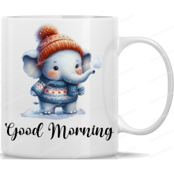 Tasse Kaffeebecher mit Süßem Elefanten Good...
