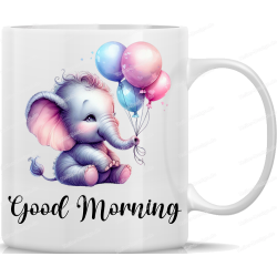Tasse Kaffeebecher mit Süßem Elefanten Good...