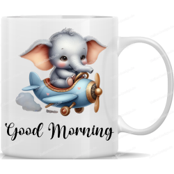 Tasse Kaffeebecher mit Süßem Elefanten Good...