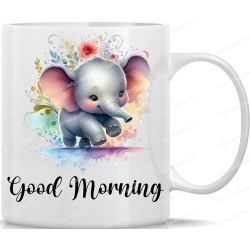 Tasse Kaffeebecher mit Süßem Elefanten Good...