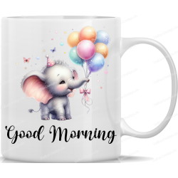 Tasse Kaffeebecher mit Süßem Elefanten Good...