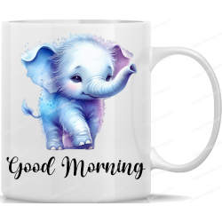 Tasse Kaffeebecher mit Süßem Elefanten Good...