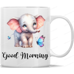 Tasse Kaffeebecher mit Süßem Elefanten Good...