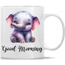 Tasse Kaffeebecher mit Süßem Elefanten Good...