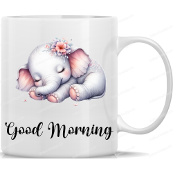 Tasse Kaffeebecher mit Süßem Elefanten Good...