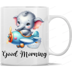 Tasse Kaffeebecher mit Süßem Elefanten Good...
