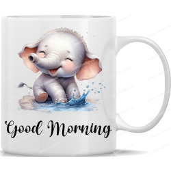 Tasse Kaffeebecher mit Süßem Elefanten Good...