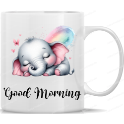Tasse Kaffeebecher mit Süßem Elefanten Good...
