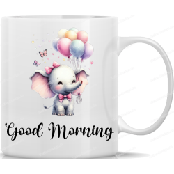 Tasse Kaffeebecher mit Süßem Elefanten Good...