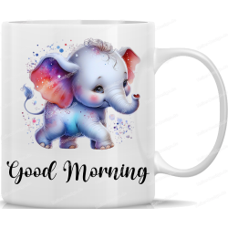 Tasse Kaffeebecher mit Süßem Elefanten Good...