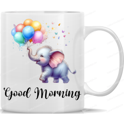 Tasse Kaffeebecher mit Süßem Elefanten Good...
