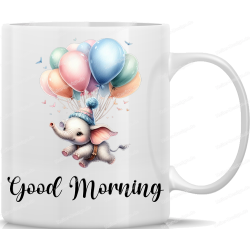 Tasse Kaffeebecher mit Süßem Elefanten Good...