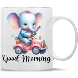 Tasse Kaffeebecher mit Süßem Elefanten Good...
