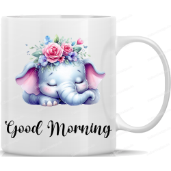 Tasse Kaffeebecher mit Süßem Elefanten Good...