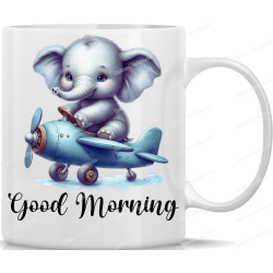 Tasse Kaffeebecher mit Süßem Elefanten Good...