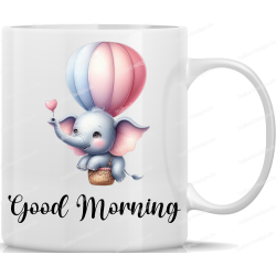Tasse Kaffeebecher mit Süßem Elefanten Good...