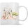 Tasse Kaffeebecher Kinder Prinz, Prinzessin, Einhorn vor sem Schloss - 1