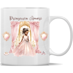 Cup Princess Castle personalized with your own name pink...