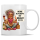 Tasse Kaffeebecher Oma Meine Blutgruppe Merlot positiv - 8