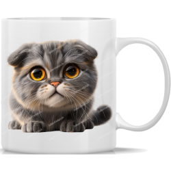Tasse Kaffeebecher süße Katze - 13