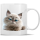 Tasse Kaffeebecher süße Katze - 14