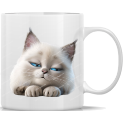 Tasse Kaffeebecher süße Katze - 23