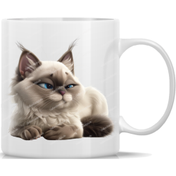 Tasse Kaffeebecher süße Katze - 26