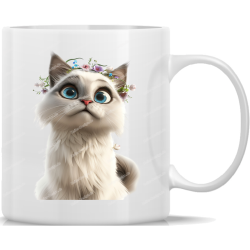 Tasse Kaffeebecher süße Katze - 24