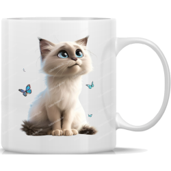 Tasse Kaffeebecher süße Katze - 31