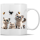 Tasse Kaffeebecher süße Katze - 37