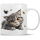 Tasse Kaffeebecher süße Katze - 41