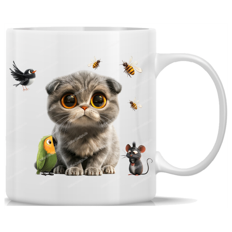 Mug Coffee Cup Cute Cat - 44