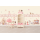 Bordüre Wandaufkleber Wandsticker Wandtattoo Prinzessin Kinderzimmer Babyzimmer Aquarell selbstklebend - 2