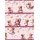 Bordüre Wandaufkleber Wandsticker Wandtattoo Teddybär Kinderzimmer Babyzimmer Aquarell selbstklebend - 1