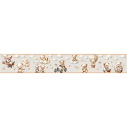 Teddy Bear Wall Border Kids Room Decor Nursery Wall...