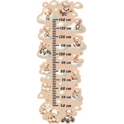 Maßband Farbenfrohes Pinkes Teddybären als...