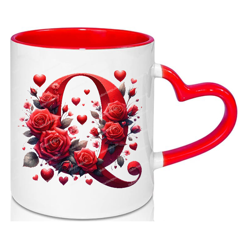 Cup Coffee Mug Love I Love You Valentines Day Names from A to Z