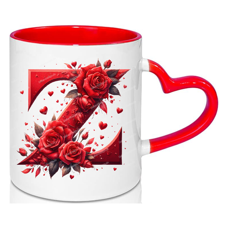Cup Coffee Mug Love I Love You Valentines Day Names from A to Z
