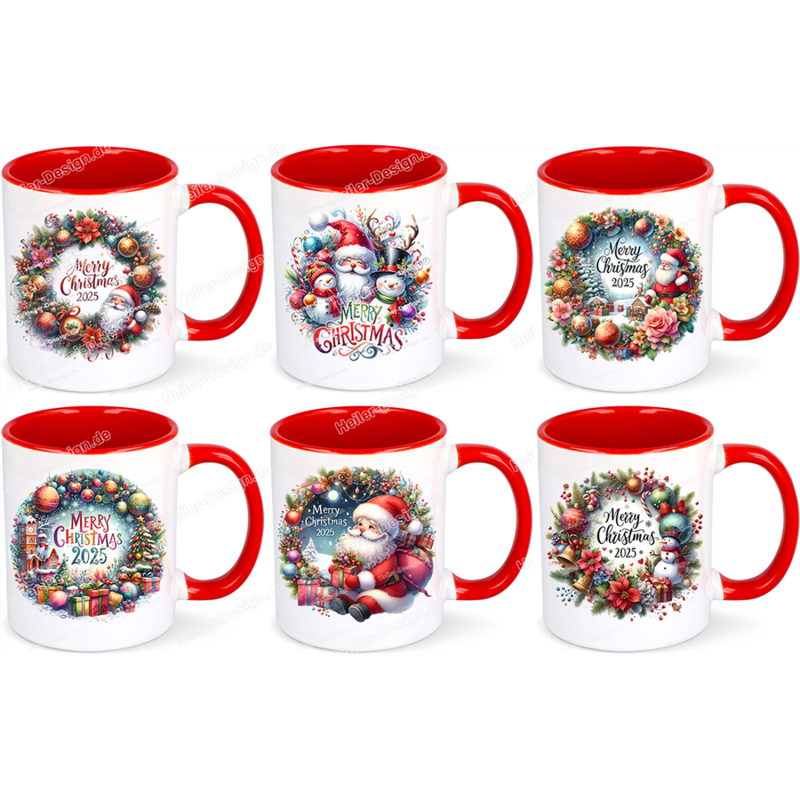Weihnachtstasse 2025 mit Namen Merry Christmas Geschenk Weihnachten