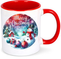 Christmas Mug 2025 with Name Merry Christmas Gift 9