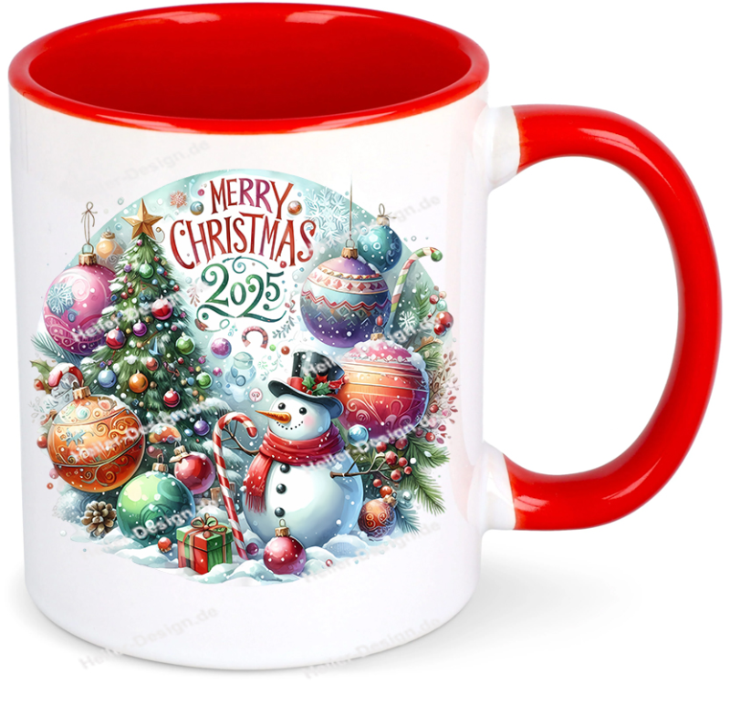Christmas Mug 2025 with Name Merry Christmas Gift 30