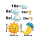 Sun Moon Stars Disney Style Wall Sticker Kids Room Nursery Baby Room Decor 1