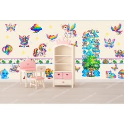 Kindermaßband Fantasie Fabelwesen Einhorn Feen...