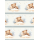 Teddy Bear Wall Border Kids Room Decor Nursery Wall Sticker Baby Room Bears Clouds Stars 5-004