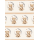 Teddy Bear Wall Border Kids Room Decor Nursery Wall Sticker Baby Room Bears Clouds Stars 5-013